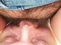 draining cunt juice from fat furry cunt