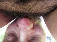 draining cunt juice from fat furry cunt