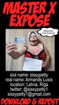 MasterX expose Latvian fag Armands Lusis as slut sissypetty