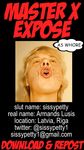 MasterX expose Latvian fag Armands Lusis as slut sissypetty