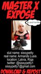 MasterX expose Latvian fag Armands Lusis as slut sissypetty
