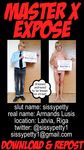 MasterX expose Latvian fag Armands Lusis as slut sissypetty