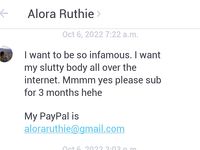 Alora Kaylee ( Alora Ruthie Schlackl)