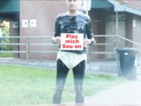 Plastikschlampe outdoor