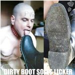 lick the shit from my soles
