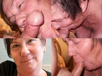 Cocksucking slutty mature housewife