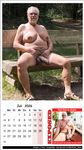 NackterHaro - Mein Nackt-Kalender 2026 12x1 Monat