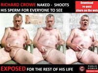 Richard Crowe full exposed