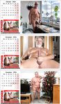 NackterHaro - Mein Nackt-Kalender 2026 4x3 Monate