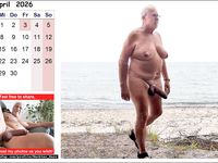 NackterHaro - Mein Nackt-Kalender 2026 12x1 Monat