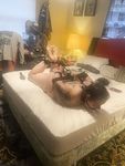 Slut Wife Anne Hogtied Naked Ballgagged and Toetied