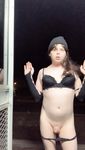 Sissy Lauren exposed in public