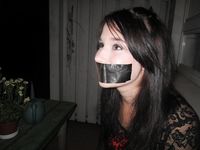 tape gagged girls