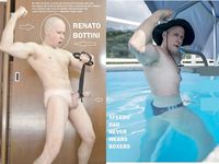 RENATO BOTTINI proud father exposed family man naked