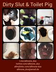 Toilet Pig and  Dirty Slave Allinone