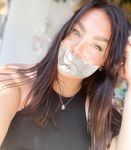 tape gagged girls  2