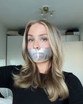 tape gagged girls  2