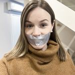 tape gagged girls  2