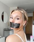 tape gagged girls  2