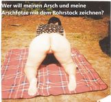 Meine Arsch f.o.t.z.e  für Mensch und Tier.