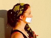 tape gagged girls  3