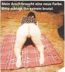 Parkplatzfotze Gitte aus Rheine