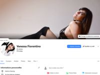 Vanessa Fiorentino from Belgium exposed