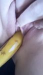Banane ???? und rein in die Milf Fotze