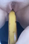 Banane ???? und rein in die Milf Fotze