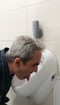 Toilet fagot loser Oleg Yakuba lick urinal.