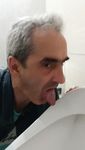 Toilet fagot loser Oleg Yakuba lick urinal.