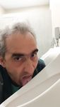 Toilet fagot loser Oleg Yakuba lick urinal.