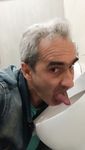 Toilet fagot loser Oleg Yakuba lick urinal.