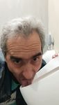 Toilet fagot loser Oleg Yakuba lick urinal.