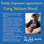 Greg Hood public slut