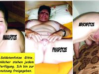 Gitte, Schreibkraft und Soldatenfotze