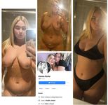Allana Burke fully exposed