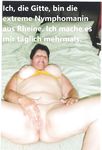 Gitte, die Nymphomanin aus Rheine.