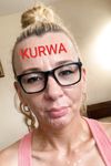Kurwa Monika Gońka z Gliwic 49 lat