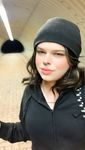 Sissy gets naked and dirty in public train station underpass