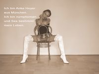 Ich bin Anke Hoyer - Münchens geilste Amateurschlampe