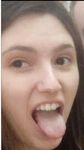 WHITE CUM ON MY FACE/BLACK CUM IN MY WHORE MOUTH!