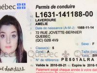 Amelie Laverdure - Quebec Canada - Fully exposed ID