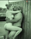 Dogging in local car park with taxi driver