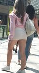 Dad's little girl in OBSCENE SHORT SHORTS