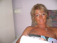 Blond mature slut