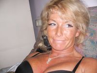 Blond mature slut