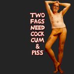 Schwuler Sissy zeigt Strumpfhosenporno