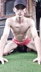FagBoyBlake exposed outdoors