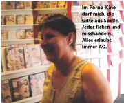 ScatGitte im Porno-Kino